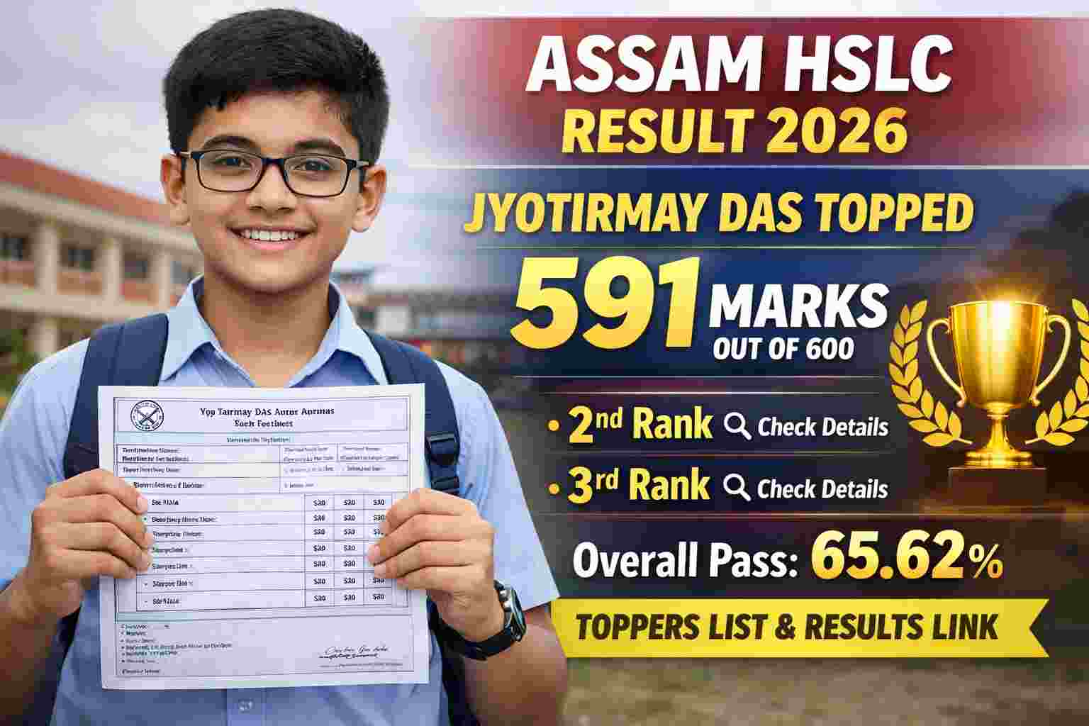assam hslc result 2026