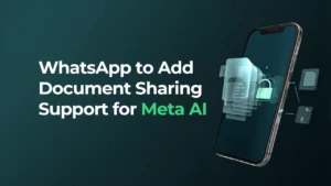 WhatsApp Meta AI document sharing