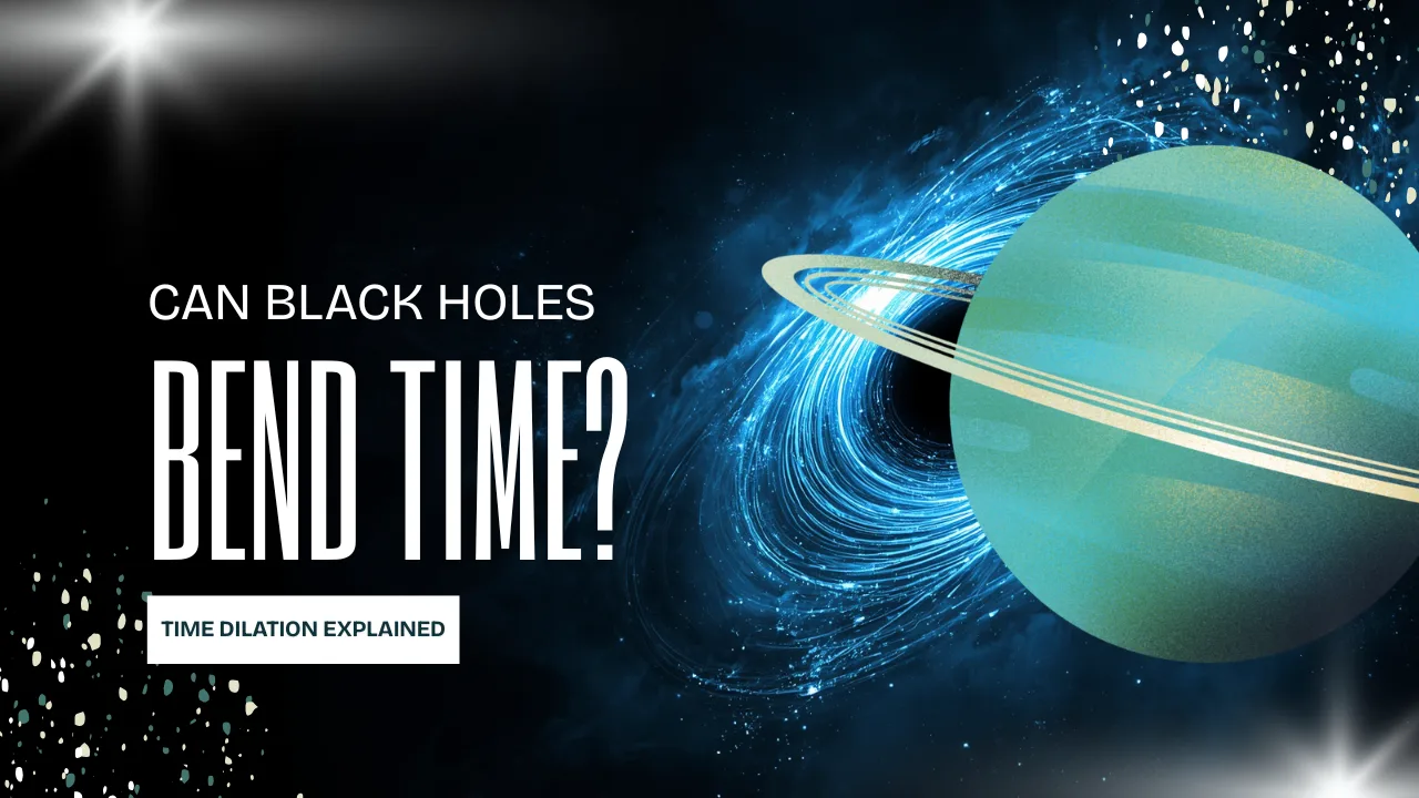 Can Black Holes Bend Time