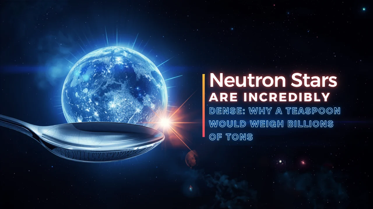 Neutron Stars Are Incredibly Dense